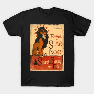 Le Scar Noir T-Shirt